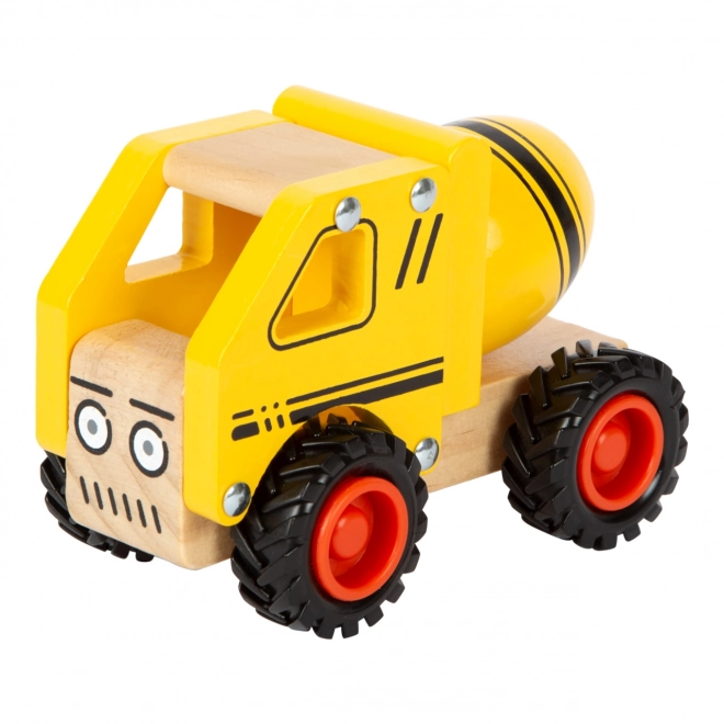 Wooden Cement Mixer Toy