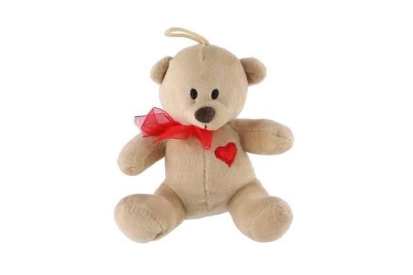 Cuddly Teddy Bear with Bow 12cm Plush