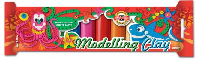 Koh-I-Noor Modeling Clay Set - 10 Colors