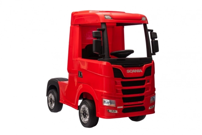 Battery Operated Scania Truck Red 4x4