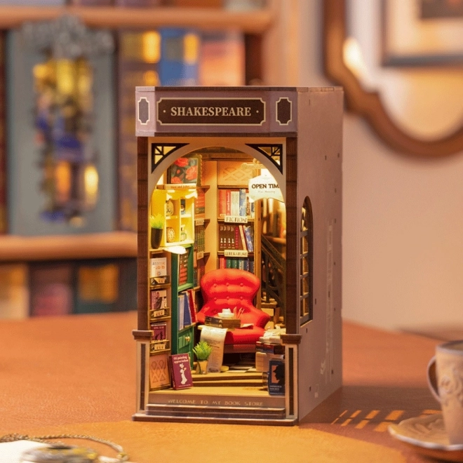 RoboTime Bookstore Miniature Bookend