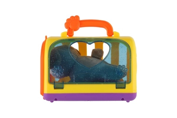 Doggy in a Transport Box with Accessories