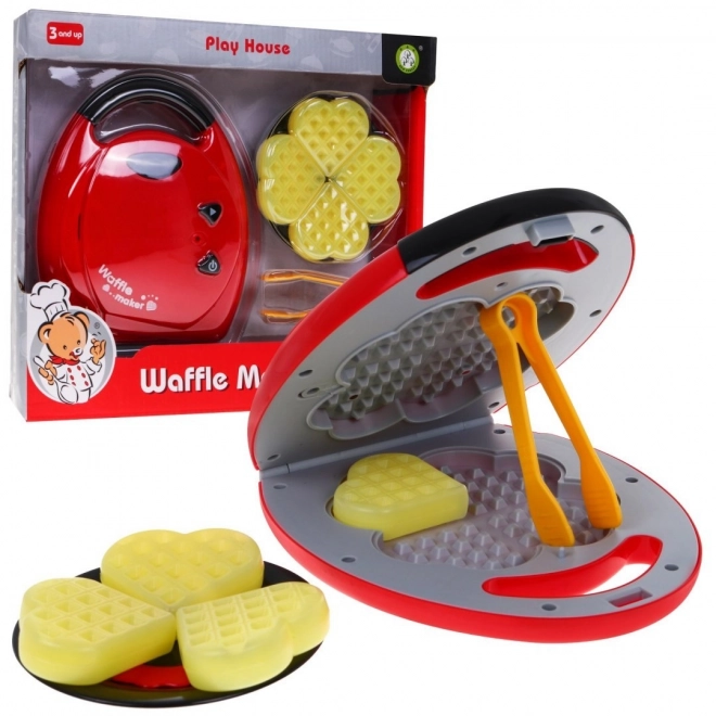 Interactive Waffle Maker for Kids 3+ with Color-Changing Waffles and Sound Effects