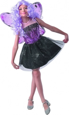 Carnival Dress Butterfly for Girls, 120-130 cm