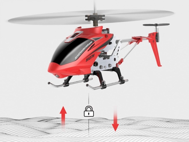 Syma S107H Remote Controlled Helicopter – Red