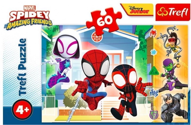 Spiderman World Puzzle 60 Pieces