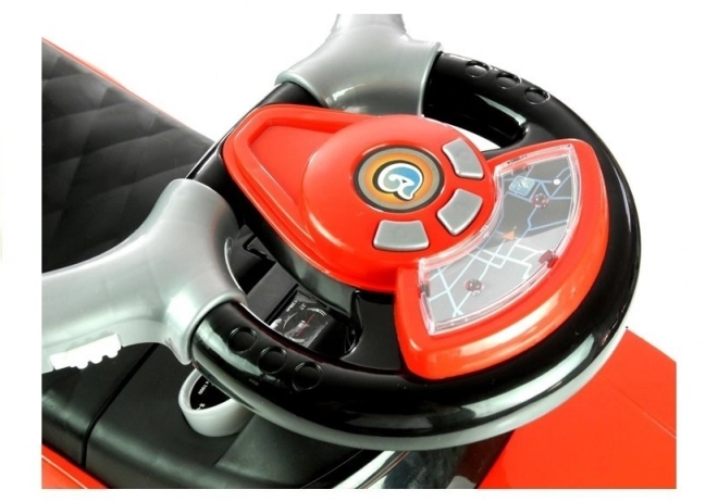 Ride-On with Push Handle RED SPORT CAR