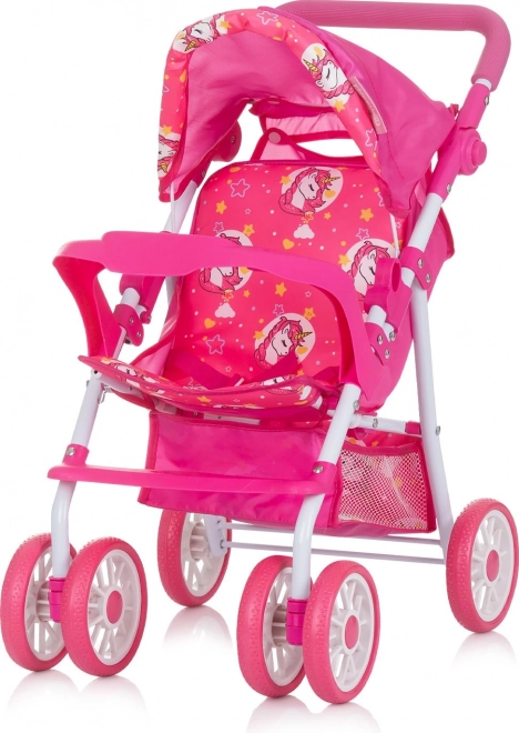 Chipolino Unicorn Doll Stroller