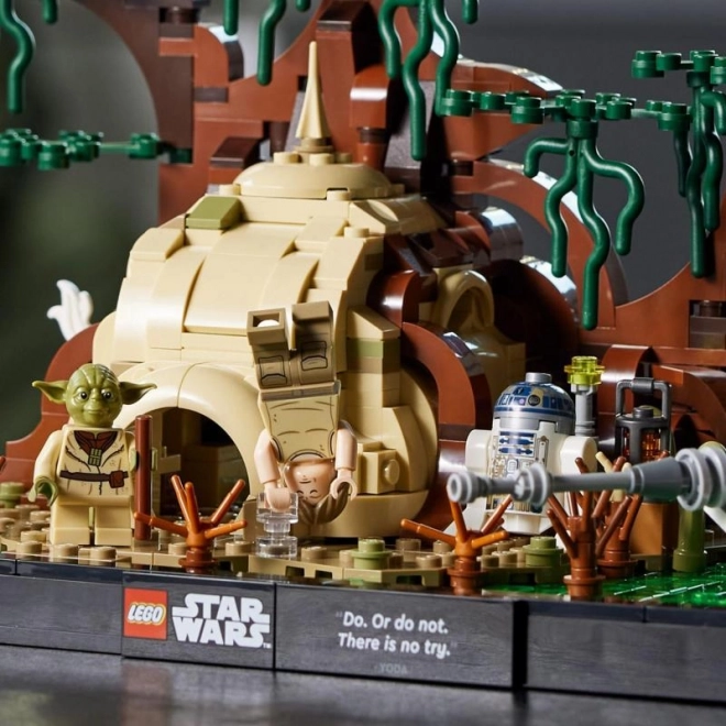 Jedi Training on Dagobah – LEGO Star Wars Diorama
