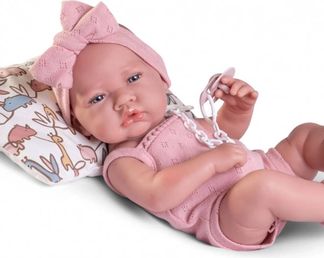 Poupée réaliste bébé avec corps tout en vinyle 42 cm