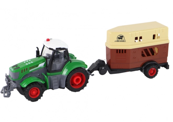 Remote Control Farm Tractor with Animal Trailer