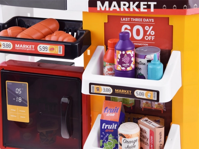 Large Supermarket Playset with Bakery and Accessories