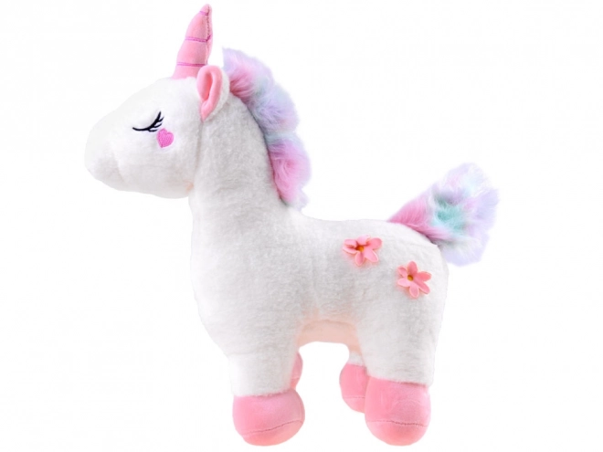 Magical Plush Unicorn 48cm – white