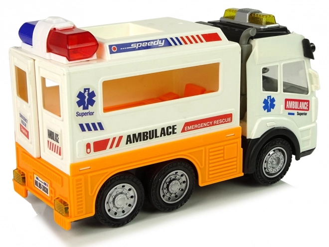 Ambulance Toy Car with Lights and Sounds