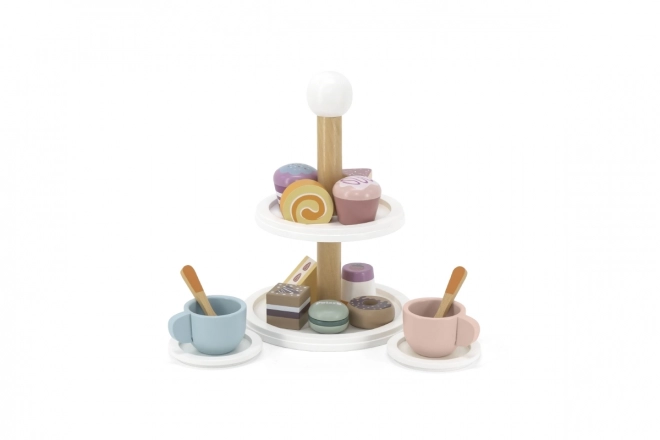 Wooden Tea Set for Kids