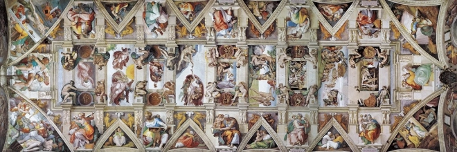 Eurographics panoramic puzzle Sistine Chapel ceiling