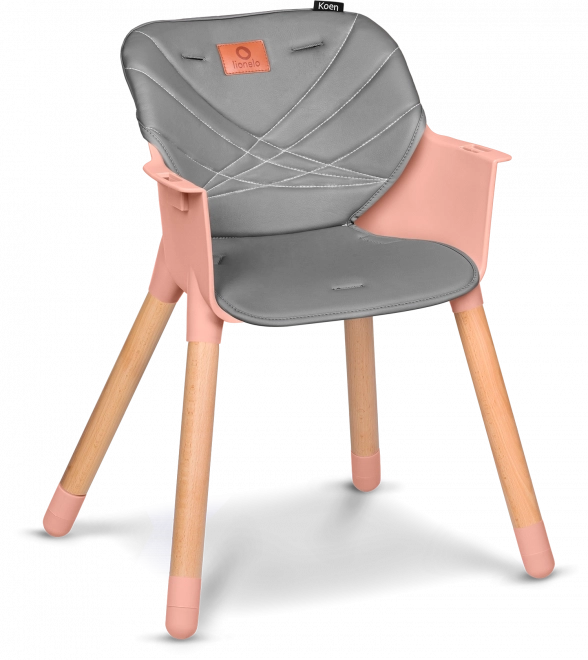 High Chair 2-in-1 Pink Rose