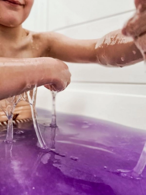 Glibbi Sparkling Purple Slime Bath