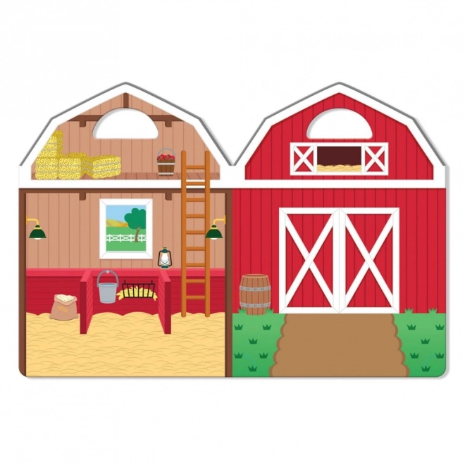 Reusable Puffy Stickers - Farm