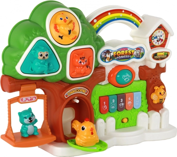 Hudba a zvuky zvířátek na dosah prstu