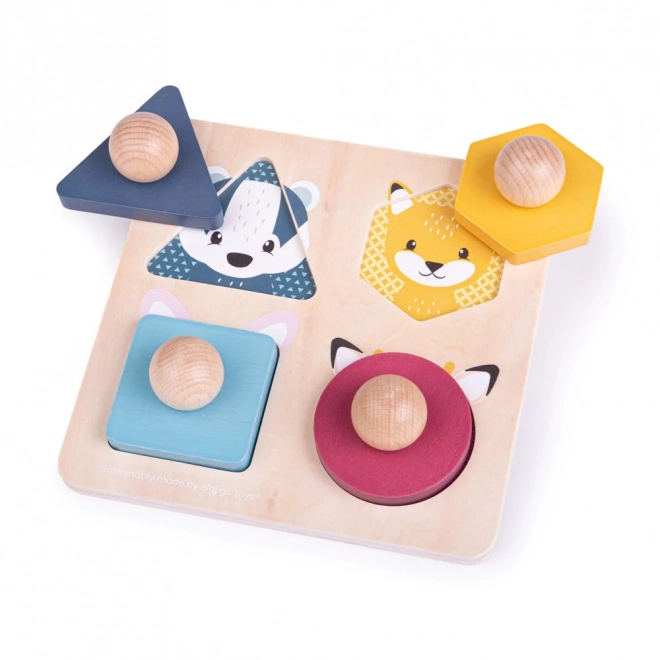 Bigjigs Toys Animal Shape Puzzle