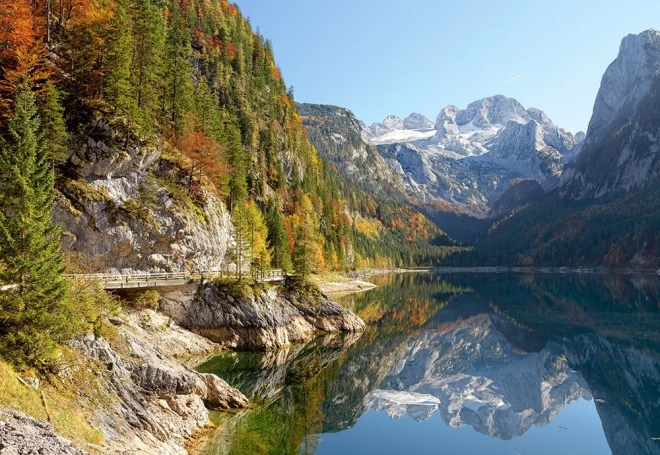 Castorland Puzzle Gosausee Österreich 1500 Teile – Gosausee, Österreich