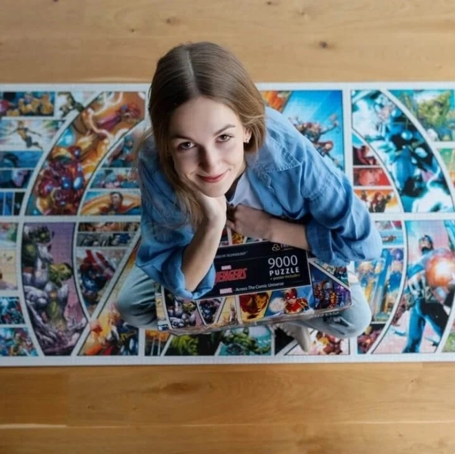 Trefl Puzzle Marvel Avengers Across the Comic Universe