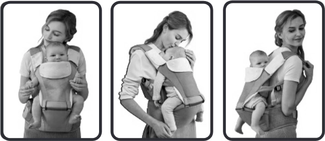 Chipolino Baby Carrier Hip Star Glacier