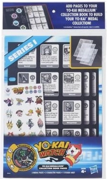 Collector Pages with YO-KAI WATCH Medal