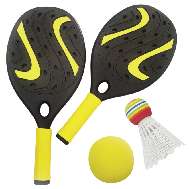 Woopie Razzo con Pallina di Schiuma e Cestino - Set per Spiaggia e Giardino