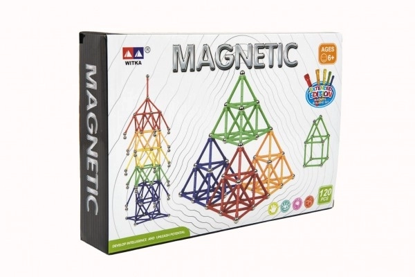 Magnetic Building Set 120 Pieces