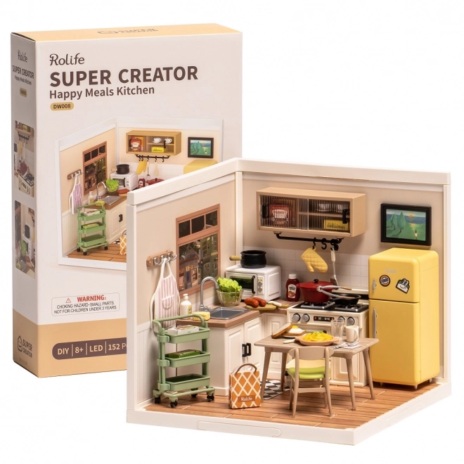 RoboTime Miniature Kitchen Happy Meals