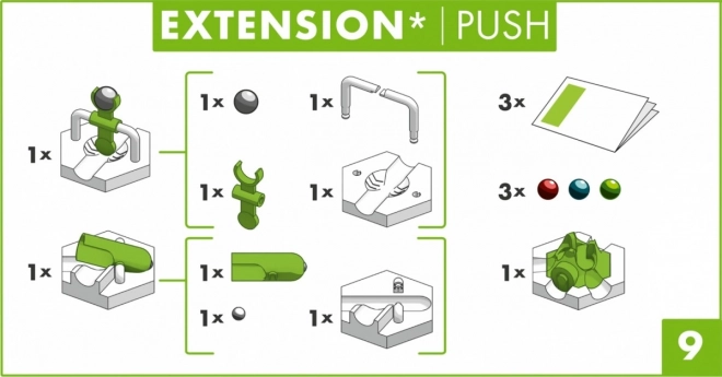 Erweiterungsset 3 in 1 für die Bahn Ravensburger GraviTrax