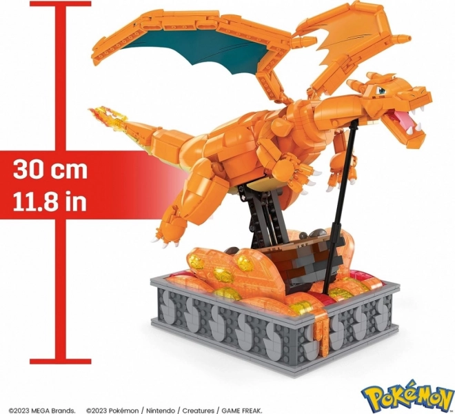 Mega building blocks mechanical Charizard