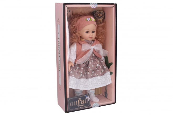 Doll with Bow 39 cm