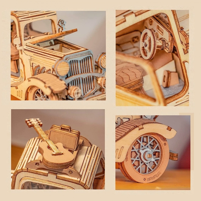 Wooden 3D Puzzle Classic Coupe