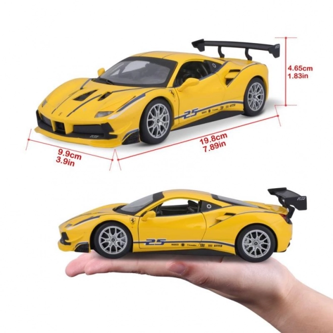 Bburago Ferrari Racing 488 Challenge Diecast Model