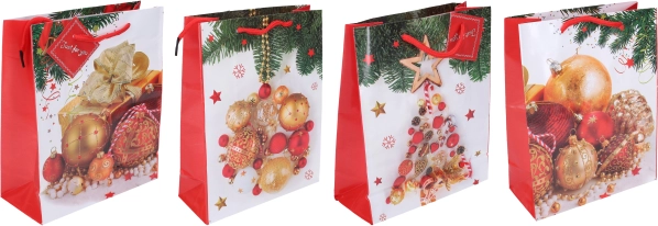 Sac cadeau de Noël taille moyenne