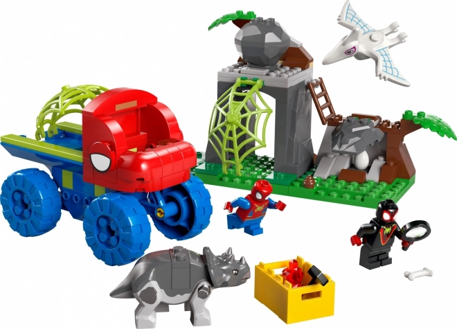 Spidey Rescue Mission Dino Truck