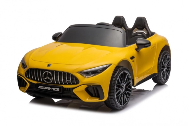 Electric Toy Car Mercedes AMG SL63 Yellow