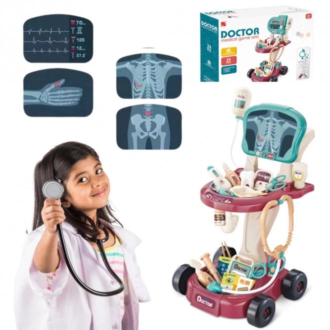 doctor playset with cart