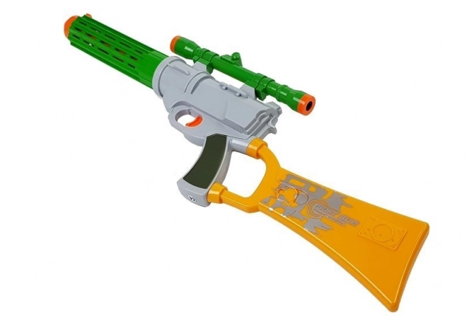 Foam Dart Gun with Target Gray