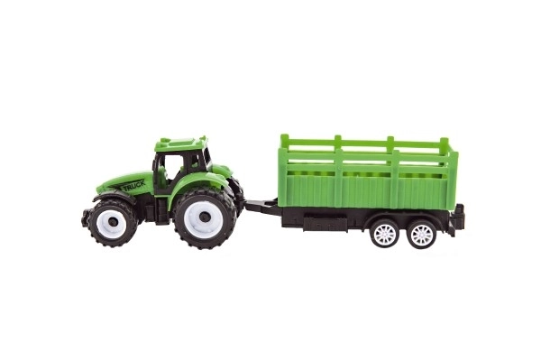 Toy Tractor with Trailer