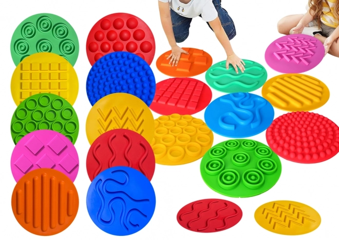 Colorful Silicone Sensory Disks