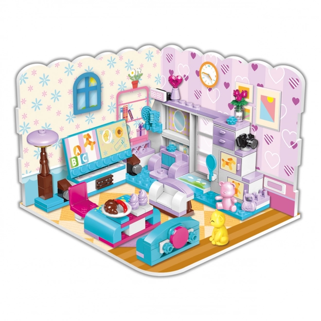 Qman Unlimited Ideas Girls' 3-in-1 Room Set