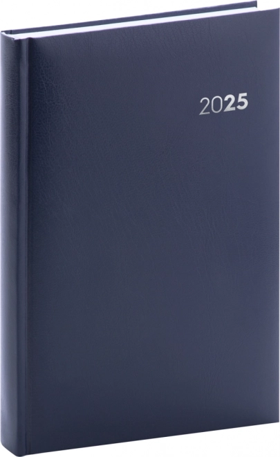 Notique Daily Diary Balacron 2025 Dark Blue 13 x 18 cm