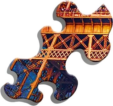 Trefl Puzzle Crazy Shapes Tropical Island