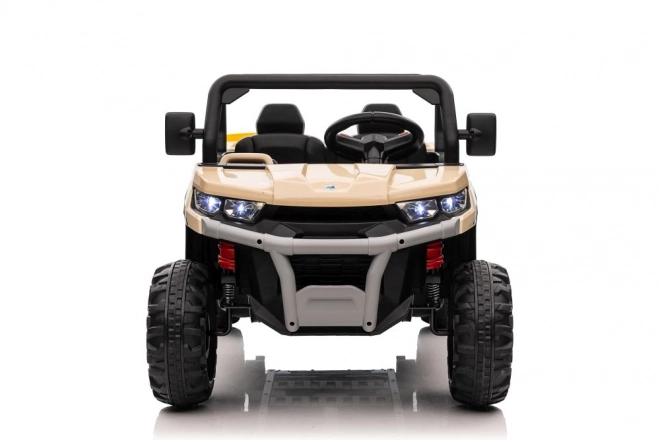 Battery Powered 4x4 Ride-On Car Gold