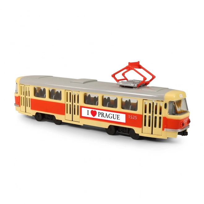 Prague Tram Toy with Czech Announcements