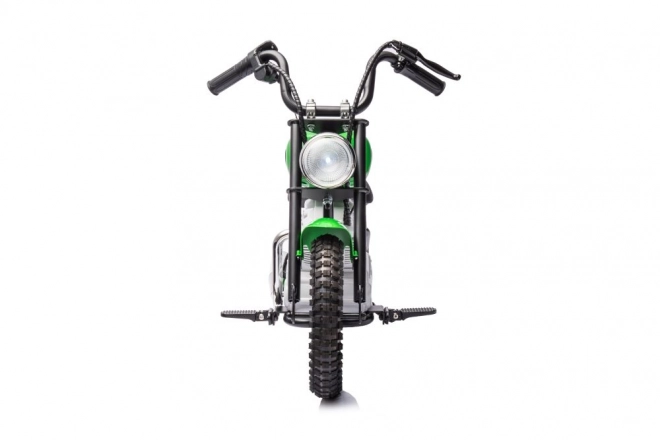 Battery-Powered Motorcycle for Kids - Green